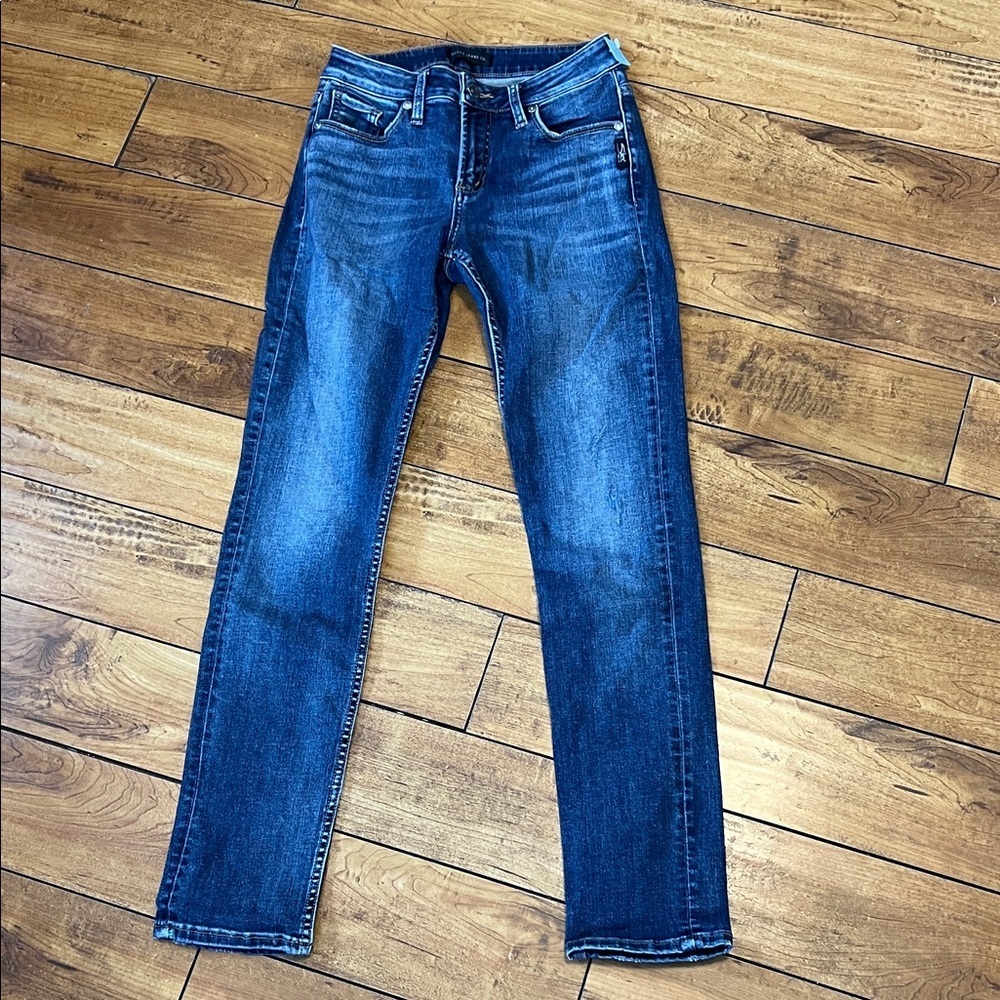 Silver Avery slim jeans